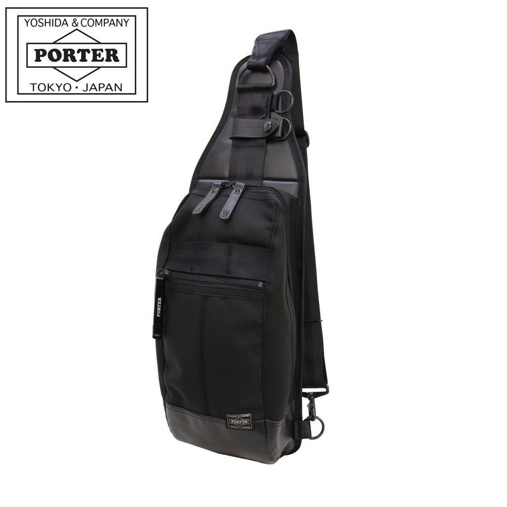 PORTER ポーター 吉田カバン　ボディバッグ ブラック 日本製 正規品 ポーター(PORTER) レザー ボディバッグ・ウエストポーチ | 通販・人気
