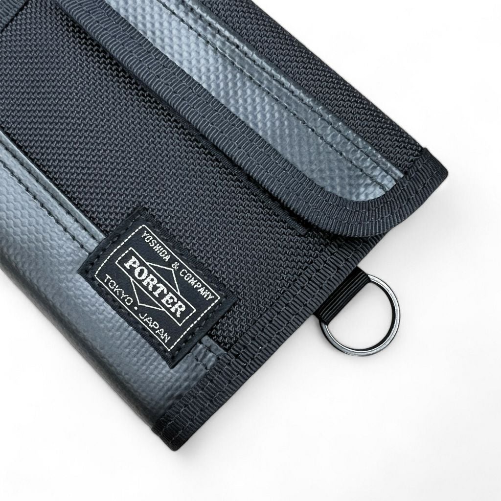 【期間限定値下げ】PORTER PORTER ポーター フリースタイル 三つ折り財布 707-07175 10 ブラック