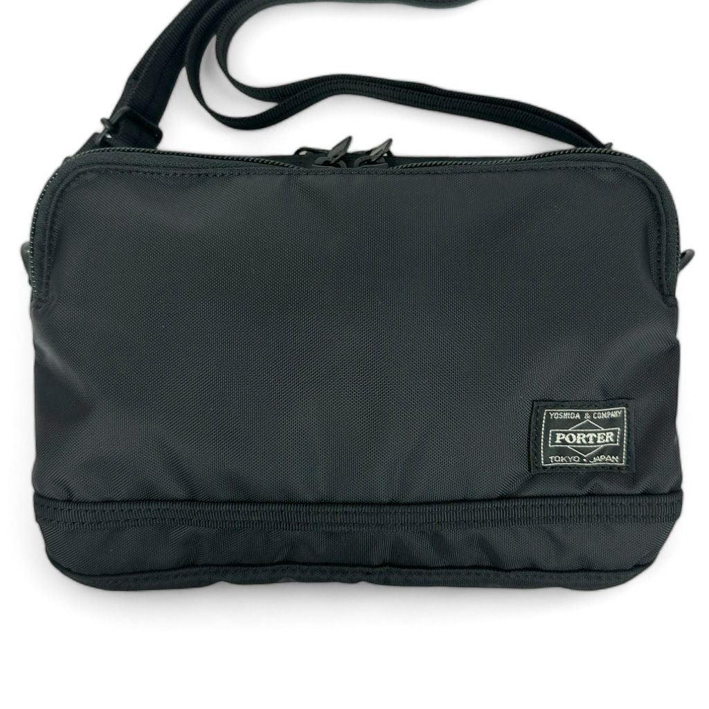 ポーター PORTER　ブラックナイロンボディバッグ 正規取扱店】 ポーター ショルダーバッグ 689-05940