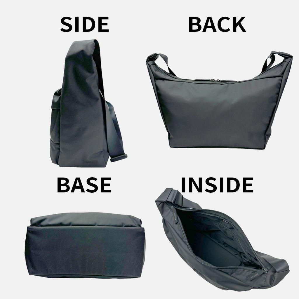  peak ブラック ボディバッグ PORTER ポーター ムース ショルダーバッグ(L) 751-29874 吉田カバン