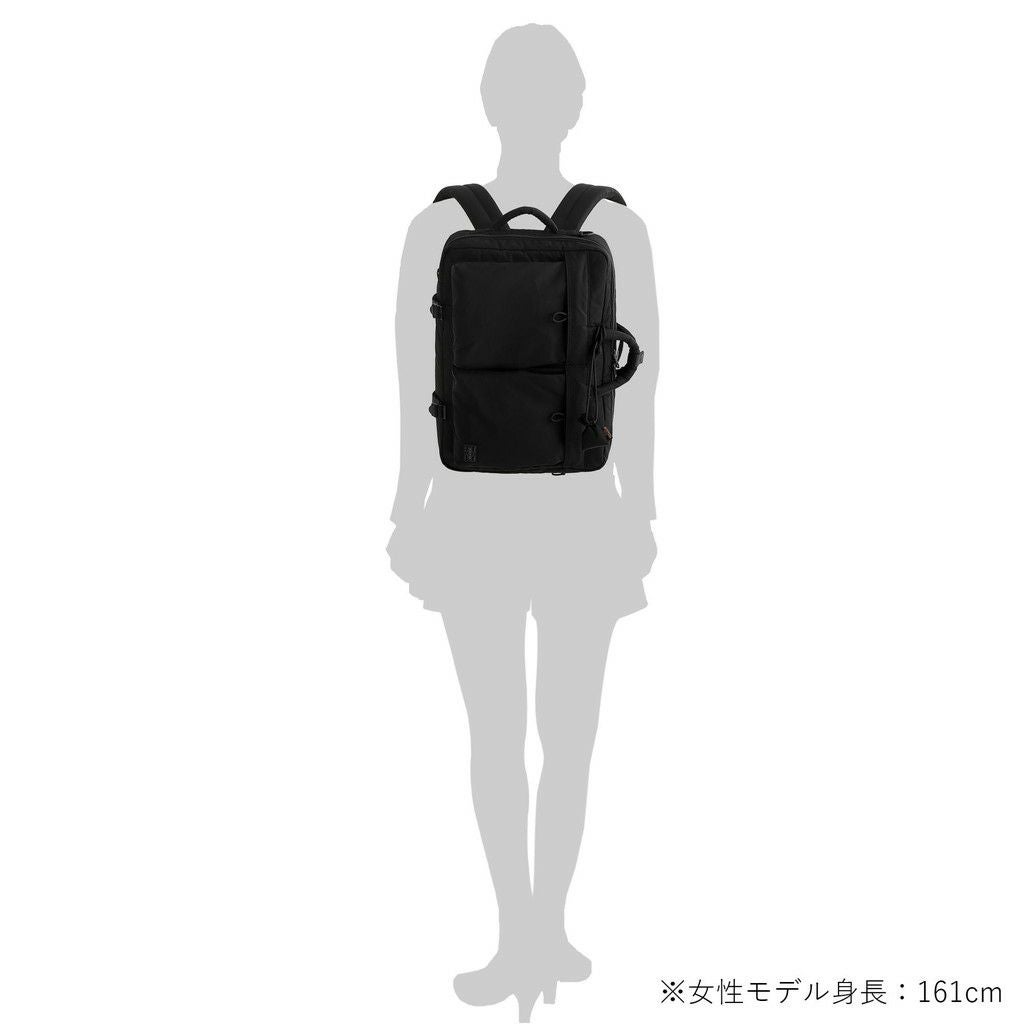 【PORTER】 PORTER SENSES 2WAY PACK ブラック SENSES(センシズ) 2WAY PACK | 吉田カバンホームページ | YOSHIDA & Co.