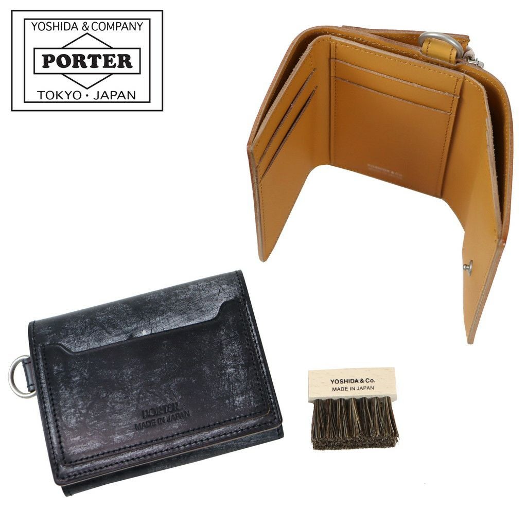 【イオン広店】 中古 PORTER DUCK | ポーター　ダック 三つ折り財布 149-03130 ブラック 【124】 イオン広店】 中古 PORTER DUCK | ポーター ダック 三つ折り財布 149