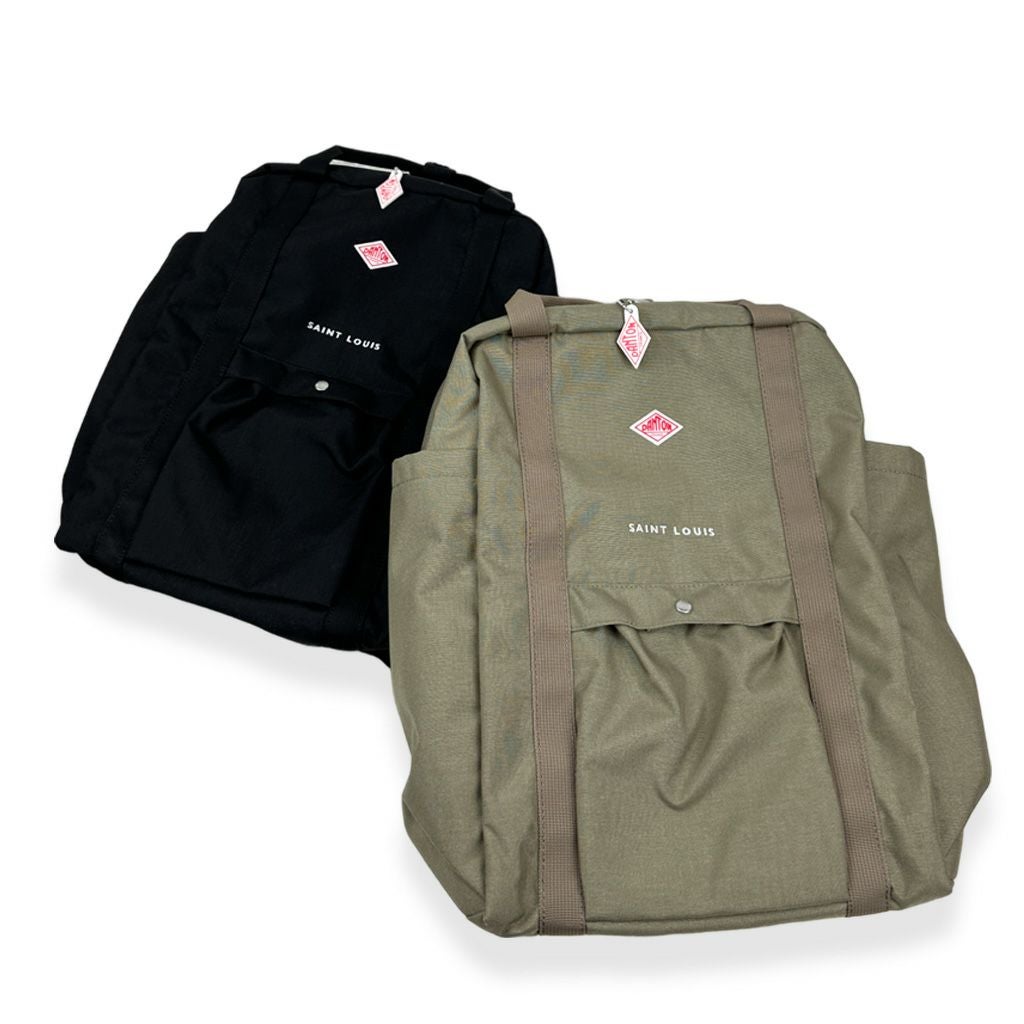 正規取扱店】 ダントン CORDURA CANVAS SQUARE RUCKSACK〈SAINT LOUIS