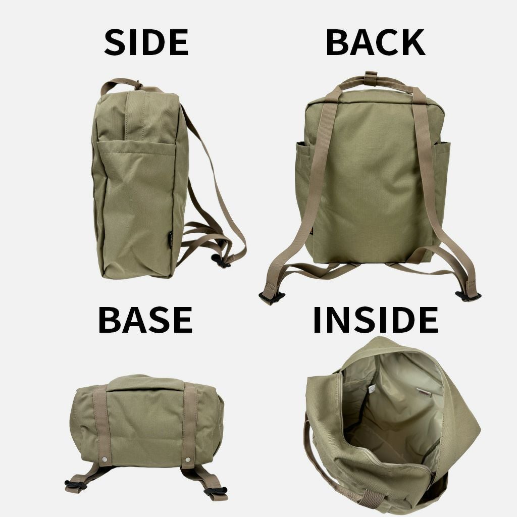 正規取扱店】 ダントン CORDURA CANVAS SQUARE RUCKSACK〈SAINT LOUIS