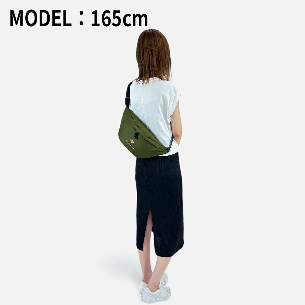 正規取扱店】 ダントン POLYESTER TAFFETA SLING BAG〈CHEMIN VERT 4.2