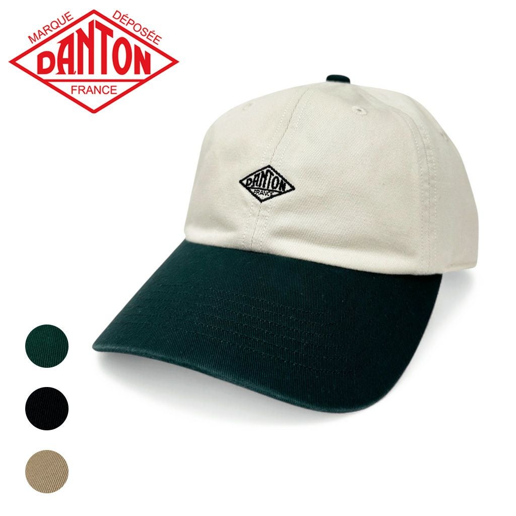 正規取扱店】 ダントン CHINO CLOTH 6PANEL CAP 2TONE dt-h0228tkc
