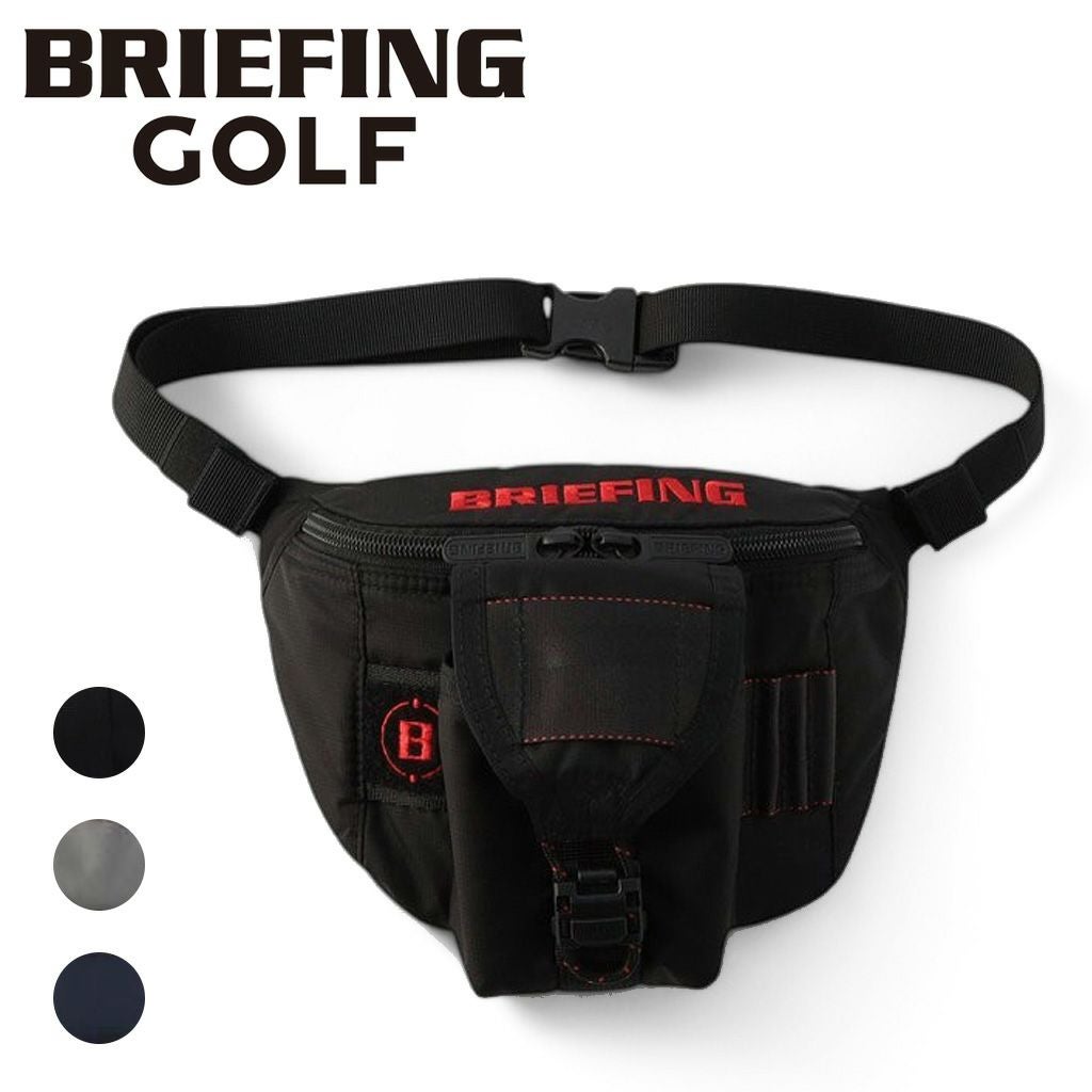 正規取扱店】 ブリーフィング ROUND WAIST POUCH CS brg251e12