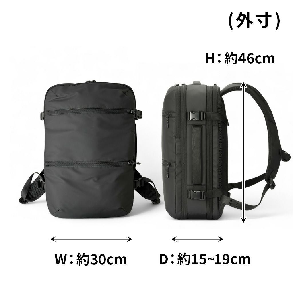 正規取扱店】 エースジーン 真空圧縮リュック 17901