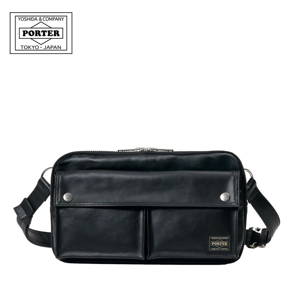新品同様！！吉田カバン　ポーター　フリースタイル　ショルダー/ウエストバッグ PORTER ポーター フリースタイル ウエストバッグ 707-07147 吉田カバン