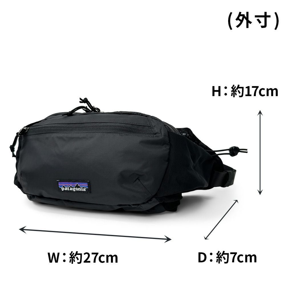 正規取扱店】 パタゴニア テラヴィア・ヒップ・パック 4L 49021