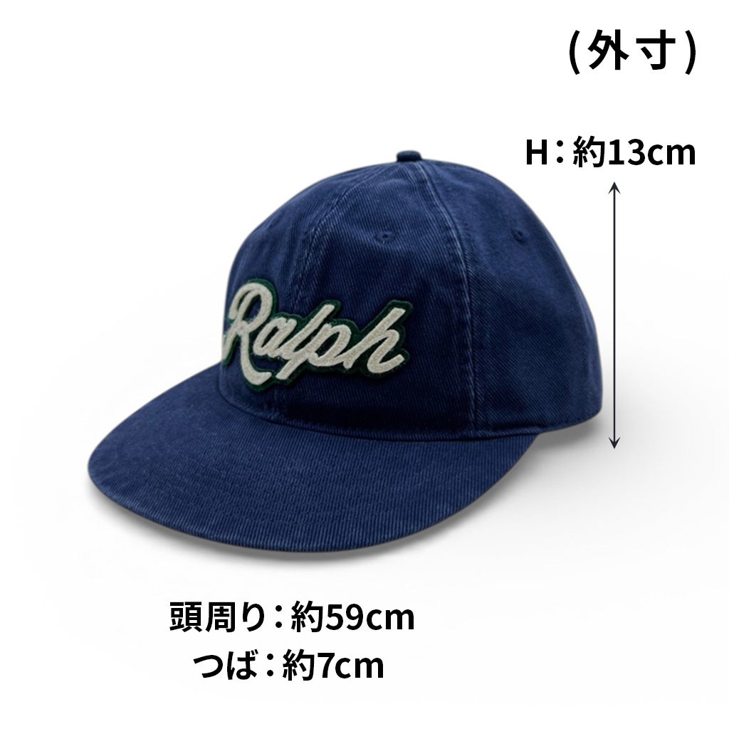正規取扱店】 ラルフローレン The Ralph ロゴ ツイル ボール キャップ