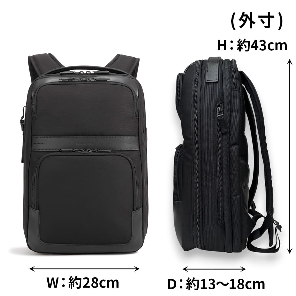 正規取扱店】 ゼロハリバートン Expandable Medium Backpack 81731