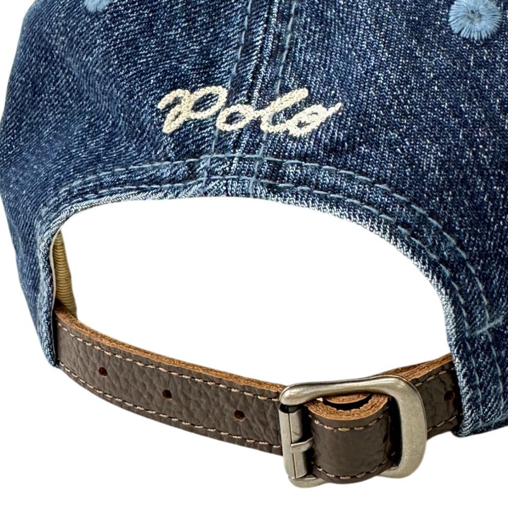 正規取扱店】 ラルフローレン The Ralph ロゴ デニム ボール キャップ