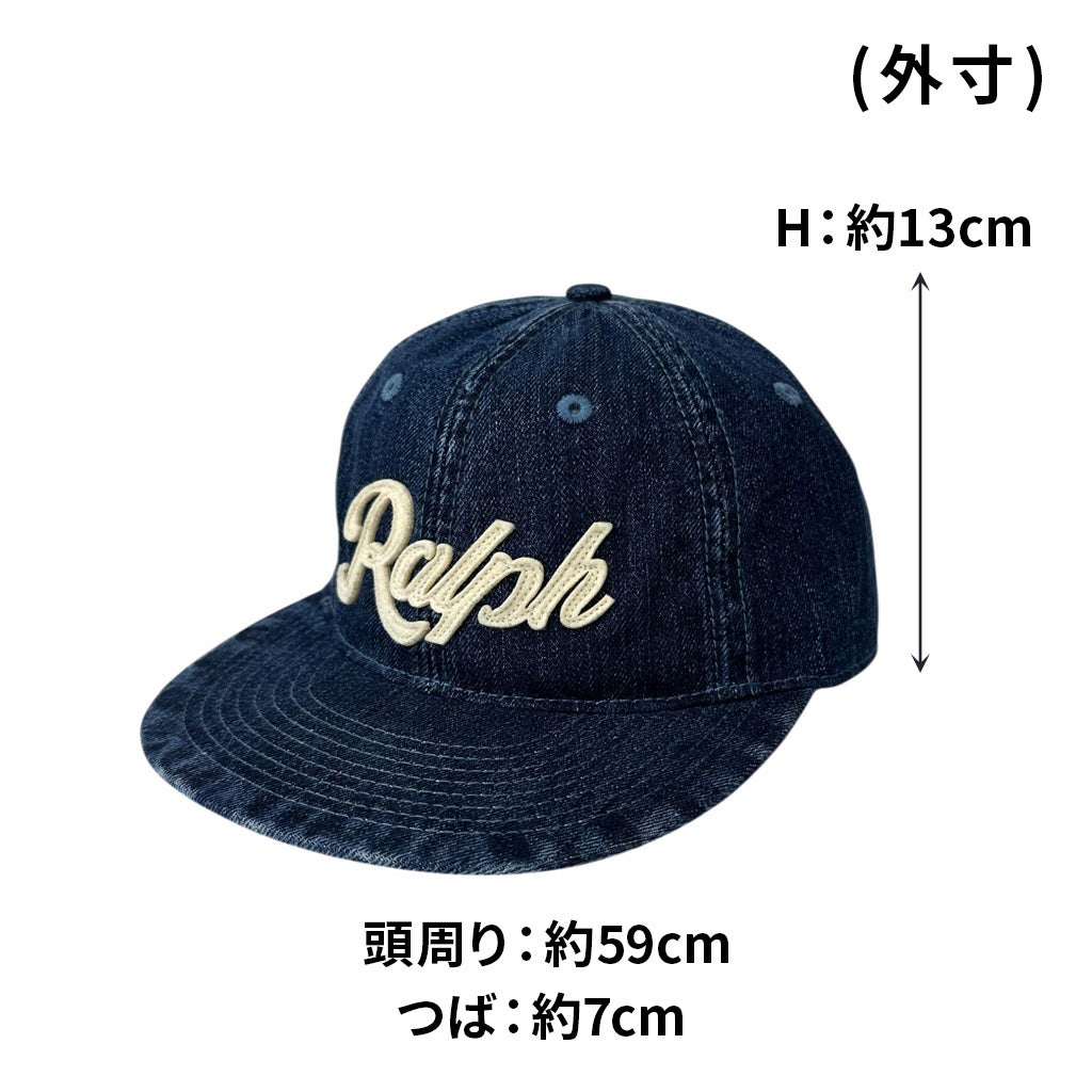 正規取扱店】 ラルフローレン The Ralph ロゴ デニム ボール キャップ