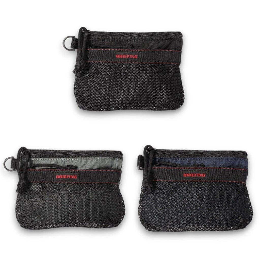 正規取扱店】 ブリーフィング MESH FLAT POUCH S bra261g17