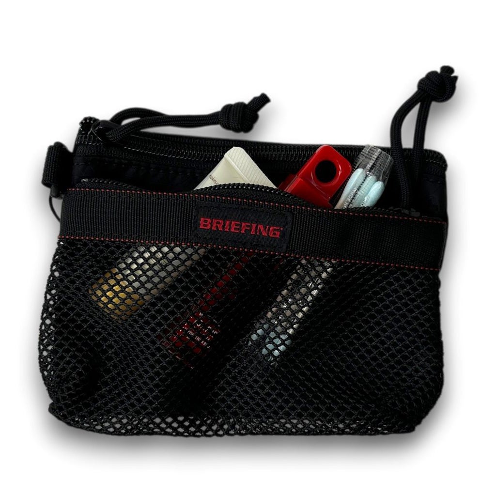 正規取扱店】 ブリーフィング MESH FLAT POUCH S bra261g17