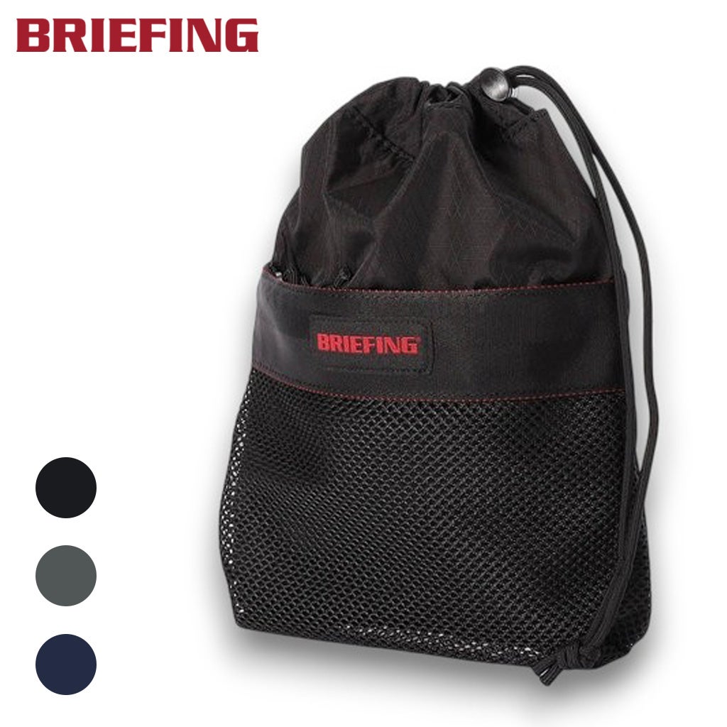 正規取扱店】 ブリーフィング MESH DRAWSTRING POUCH S bra261g19