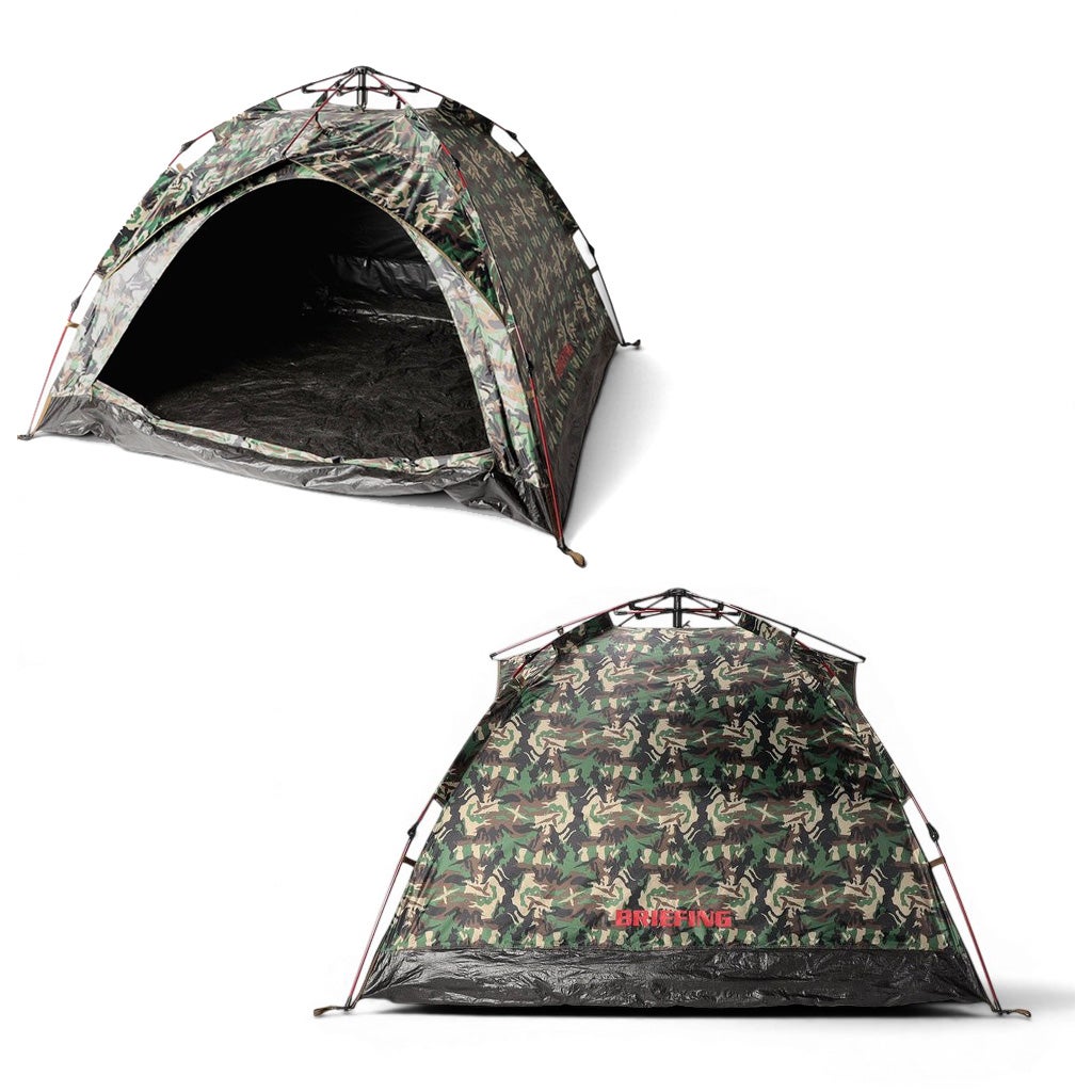 正規取扱店】 ブリーフィング ONE TOUCH TENT CAMO bra261g45