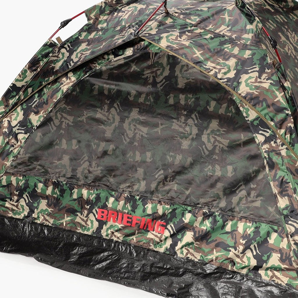 正規取扱店】 ブリーフィング ONE TOUCH TENT CAMO bra261g45
