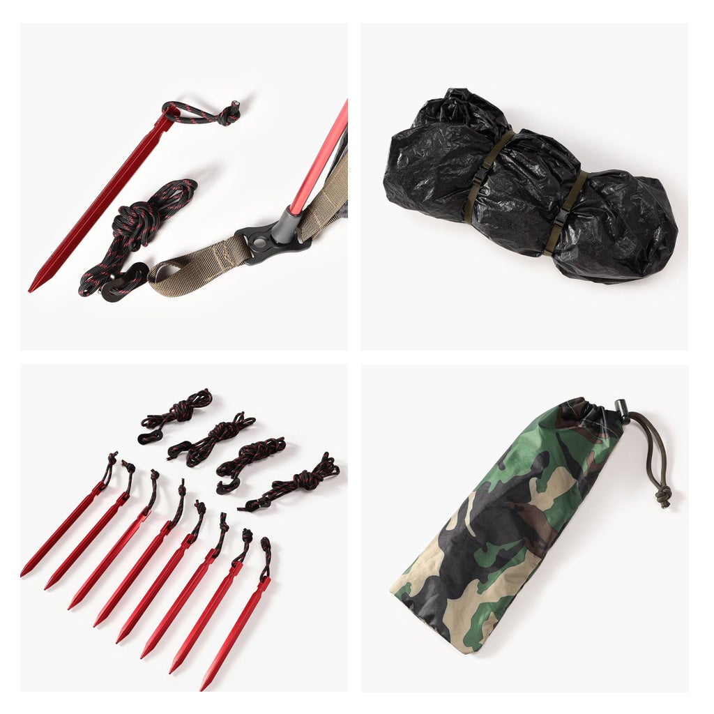 正規取扱店】 ブリーフィング ONE TOUCH TENT CAMO bra261g45